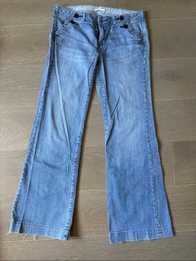 GAP Light Wash Wide Leg Jeans